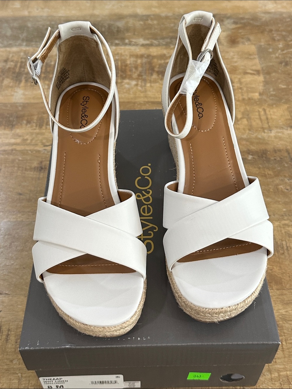 Style & Co. Women’s Espadrille Wedge Sandals